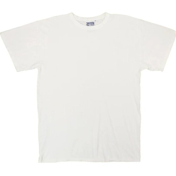 Jungmaven Index Oversized Tee Washed White Unisex Lightweight Hemp Cotton - Picture 3 of 3